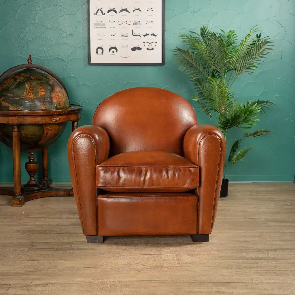 Epicure leather club chair