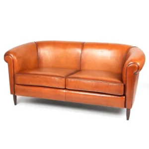 2 seater leather club sofa, Harry's