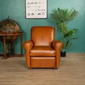 Lindbergh 1927 club chair honey (leather chair) in situation