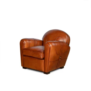 Havana Longchamp leather club chair