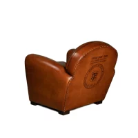 Stade Toulousain Héritage Club Chair, 3/4 back view