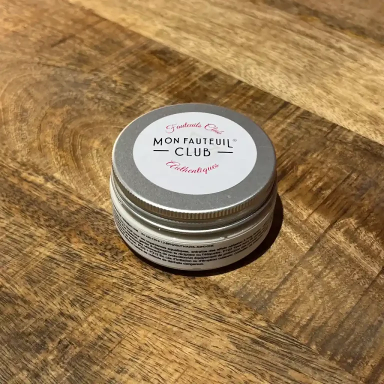 Colorless wax pot for sheepskin leather (100 g)