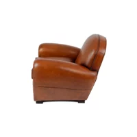 fauteuil-club-raymond-havane-vue-de-cote