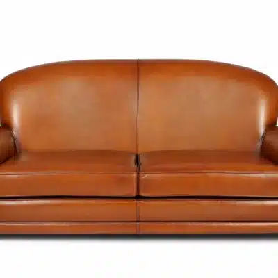 Small Leather Club Sofas